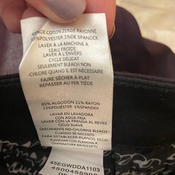 Sam Edelman painted skinny jeans - Picture 3 of 4